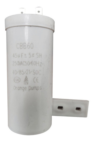 Capacitor Para Lavadora 45 Mf Lea11040pb