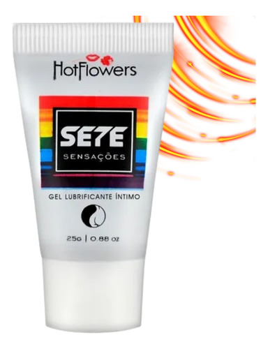 Lubrificante Deslizante Em Gel Sete Sensações Hotflowers