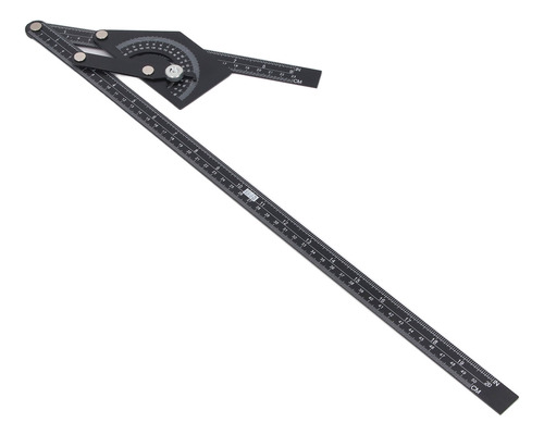 Ángulo Universal De Bisel Transportador De Aluminio De 0-180