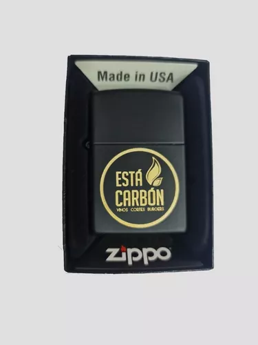 Zippo personalizado Elige tu color Negro Hielo, Cromo, Oro. Pincel  Encendedor de Plata Grabado Gratis -  México