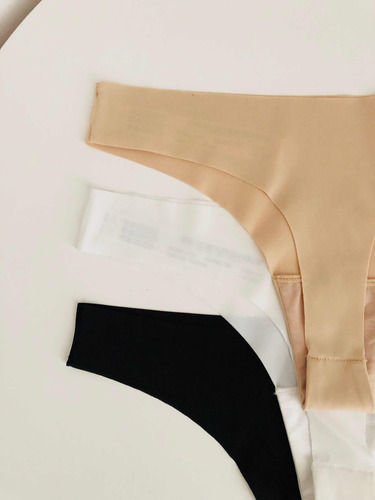 Massimo Dutti Set 3 Tangas Invisibles Sin Costura Originales