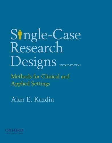 Libro: Single-case Research Methods For Clinical And