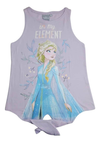 Franela Frozen Olaf Musculosa Niña Disney Elsa Princesa 