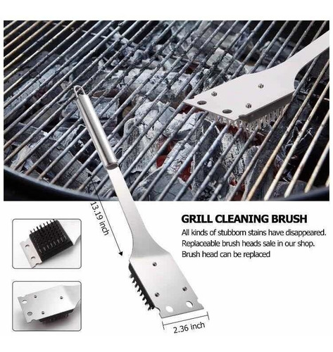 Kit De Barbacoa Set Para Carne Asada 10 Pz.