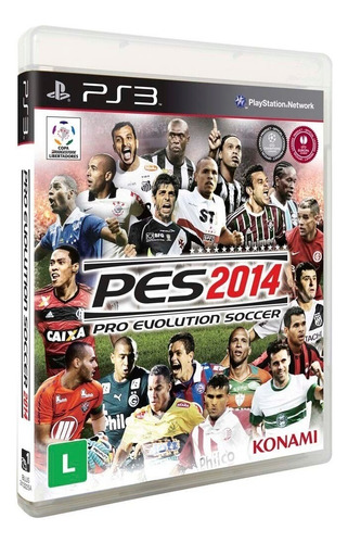 Pes 2014 Pro Evolution Soccer  Pes 2014 Black Label Nacional Ps3 Físico