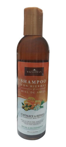 Shampoo Con Hierbas Y Miel De Abejas 240ml Pack X 2