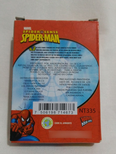 Notas Y Crayones Spiderman Spidersense