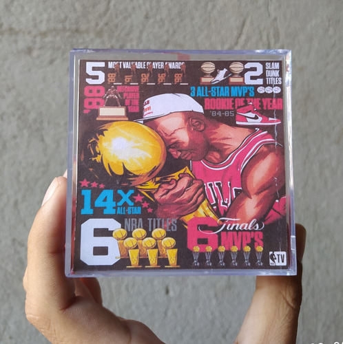 Cubo Diorama Michael Jordan (chicago Bulls)