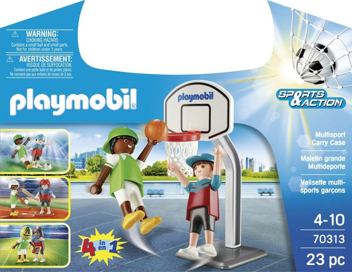 Juego Playmobil Sports & Action Maletín Grande Multideporte Cantidad de piezas 23