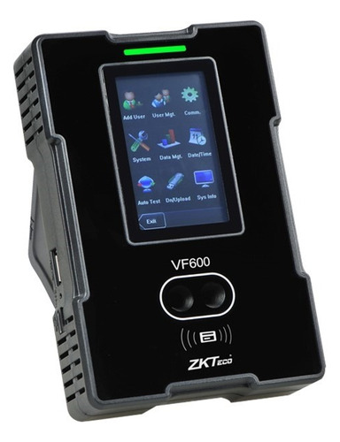 Reloj Checador Zkteco Vf600 Reconocimiento Facial