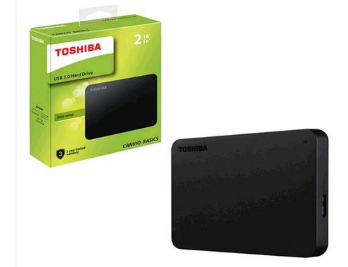 Disco Duro Externo Portable Toshiba Canvio 2 Tb Xbox Pc Ps4