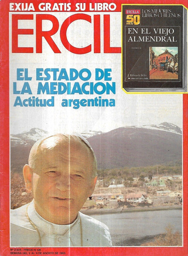 Revista Ercilla 2505 / 9 Ago 1983 / Estado Mediación Actitud