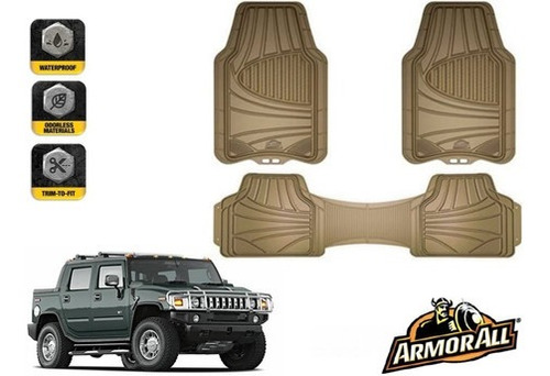 Kit Tapetes Beige Uso Rudo Hummer H2 Pickup 2005 Armor All