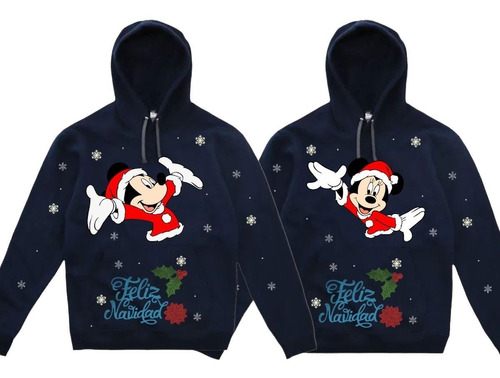 Sudaderas Suéter Parejas Novios Dúo Amor Mickey Y Minnie Mou