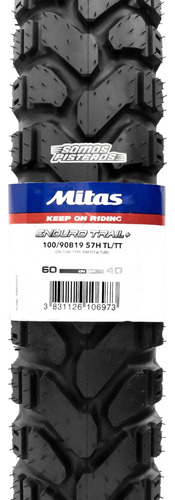 Llanta Mitas E-07+ Enduro Trail+ 100/90 19 Tt/tl Ktm 250 Adv