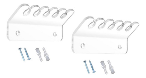 2x Clips Para Cables Organizador De Cables Práctico Claro