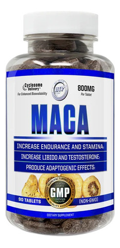 Hi-tech Maca Blend 800 Mg 90 Tabs Sabor Tabletas