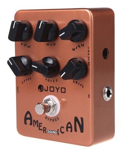 Joyo American Sound Guitar Amp Pedal Simulador De Efectos