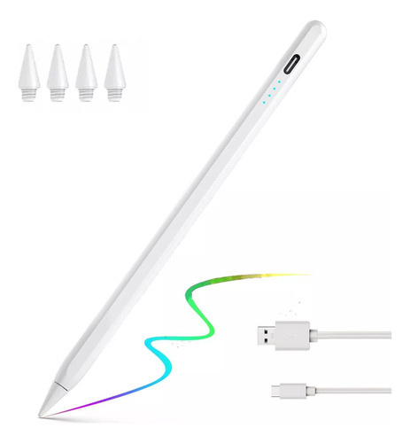 Pluma Lapiz Stylus Para iPad Tablet,carga Rápida,magnética