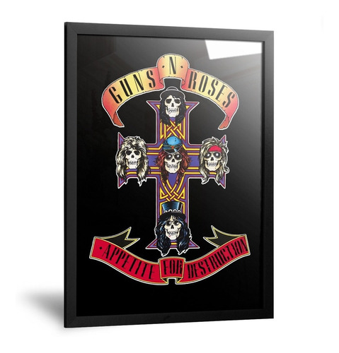 Cuadros Guns And Roses Use Your Illusion Enmarcado 20x30cm