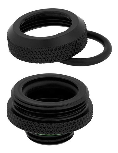 Pack 4 Fitting Tubo Rígido Corsair Xf Od 14mm Water Custom Led Black
