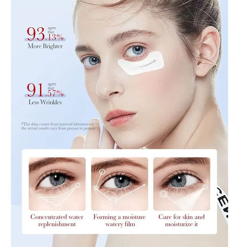 Set 2 Par Parche Colageno Remueve Bolsas De Los Ojos Ojeras Tipo De Piel Mixta