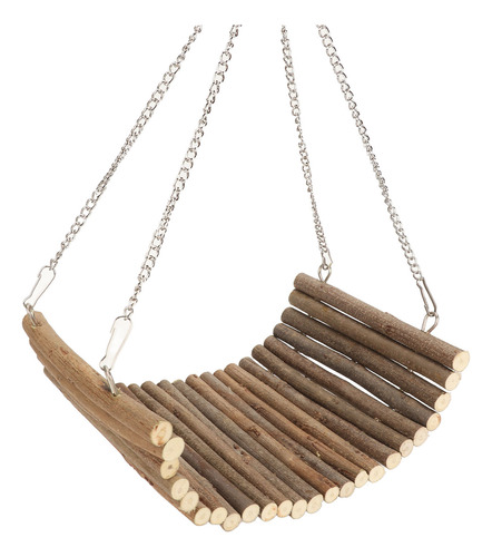 Rabbit Wooden Swing Hamster Natural Large Space Climbing