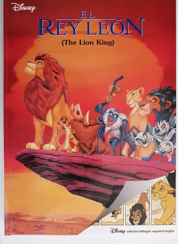  El Rey León Disney  The Lion King Bilingüe 1 Tomo 