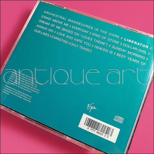 A64 Cd Omd Liberator ©1993 Album Electronic Synth-pop Estándar (Usado)