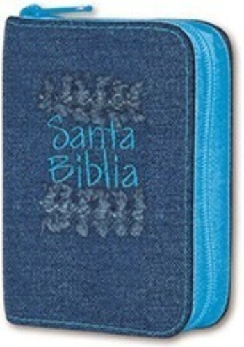 Biblia Mini Jean Con Cierre