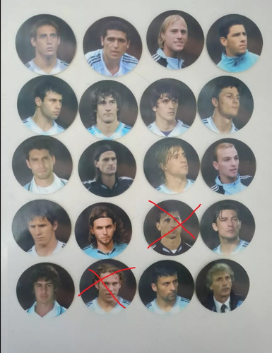 Tazos Selección Argentina Carrefour - Mundial Alemania 2006