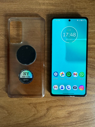 Motorola Edge 20 Pro Celular - 256gb - 12gb Ram - Blue C/box Azul Acero (Usado)