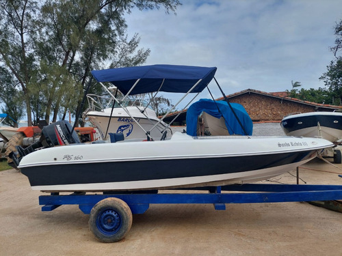 Lancha 16 Pés Rs 160 Com Motor Mercury 50 Hp 2t Elo 0km