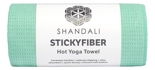 Shandali Stickyfiberhot Toalla De Yoga  Tamaño De Estera