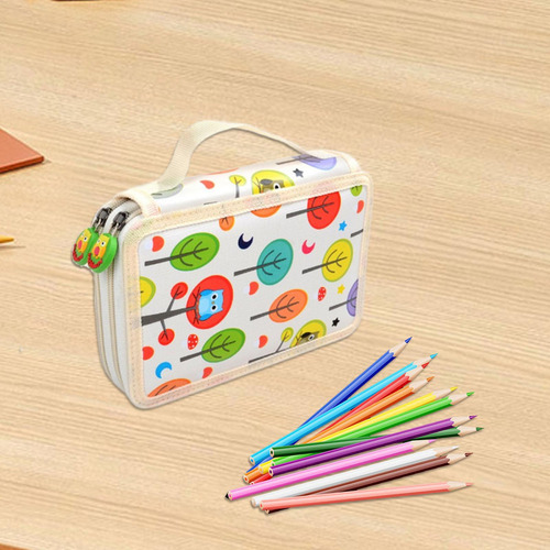 Estuche Para Lápices De Colores Con 32 Ranuras, Estuche
