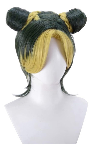 Acgn Jolyne Cujoh Anime Peluca Personaje Peluca Cosplay Pelu