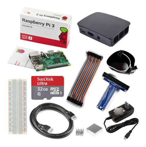 Kit Raspberry Pi 3 Completo Complete Pack