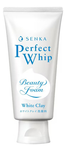 Sabonete Facial 120g White Clay Perfect Whip - Senka Momento De Aplicação Dia/noite Tipo De Pele Todo Tipo De Pele