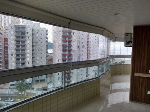 Imagem 5 de 15 de Terraco Grande - 3 Dorm. - 3 Vgs - Vista Para O Mar - 100m Da Praia! - V-2140