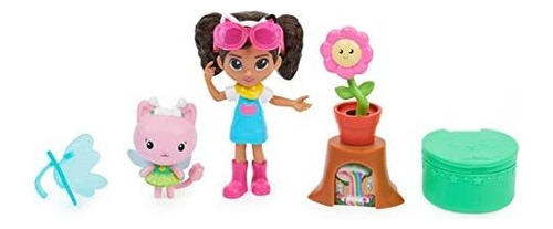 Gabby's Dollhouse, Flower-rific Garden Set Con 2 Figuras De 