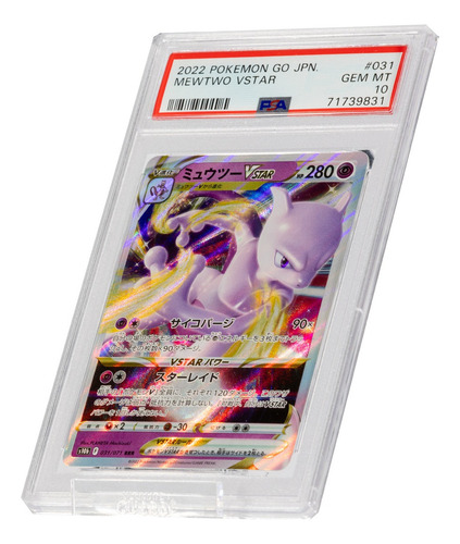 Tarjeta Gradeada Pokémon Tcg Psa 10 Mewtwo Vstar 31