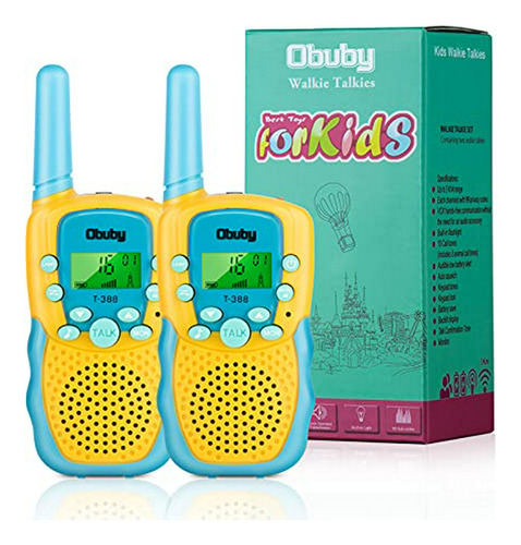 Jueguete Electronico - Obuby Walkie Talkies Para Niños, 22 C