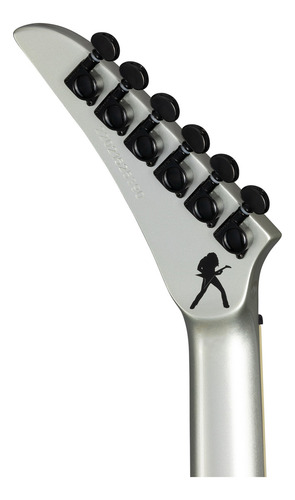 Guitarra Kramer Vanguard Dave Mustaine Cor Silver Metallic Orientação Da Mão Destro