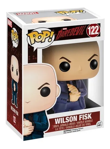 Figura Funko Pop Marvel Daredevil Wilson Fisk Bobblehead 122