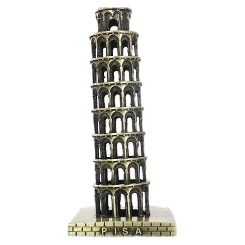 Torre De Pisa Estátua Miniatura Esculturas Pontos Turisticos