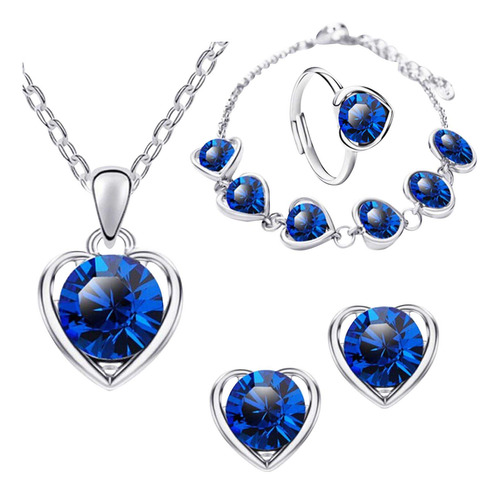 Conjunto De Pendientes Y Pulseras Para Mujer De Alta Calidad