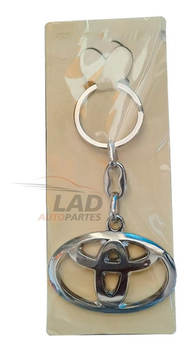 Llavero De Metal Para Auto Camioneta Toyota