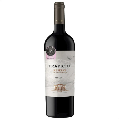 Selección Vinos Reserva Tesoro Trapiche + Copa De Regalo
