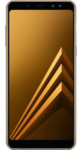 Celular - Samsung Galaxy A8 64gb Dourado  Bom - Usado (Recondicionado)