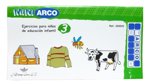 505033 Cuaderno Trabajo Ejercicios Para Niños 3 Arco Eduke